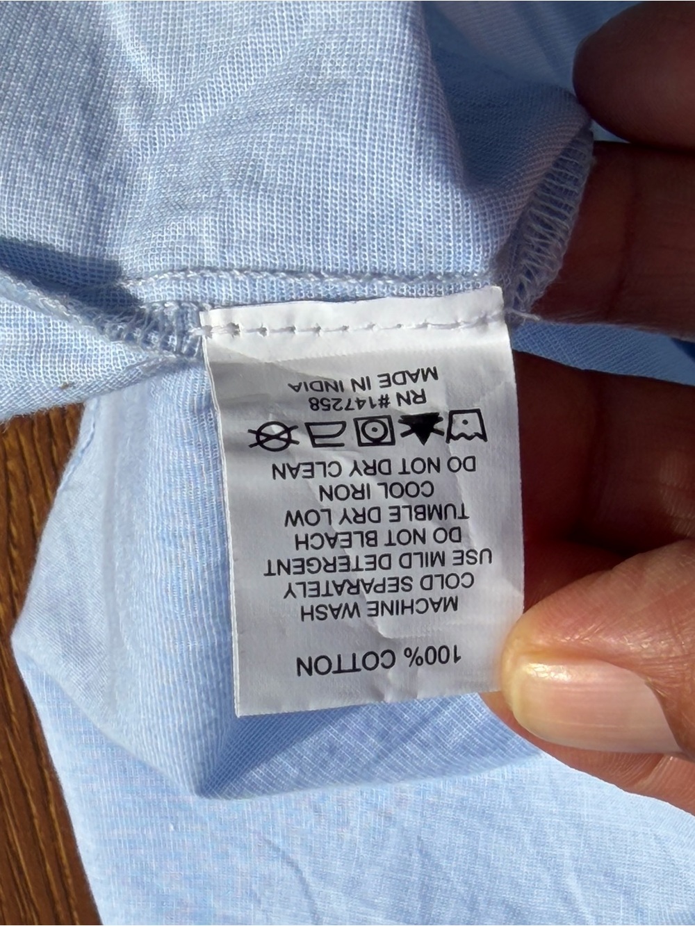 Simply Southern Blue Cotton Blouse Shorts Set M Boho Lounge Summer - Picture 8 of 12
